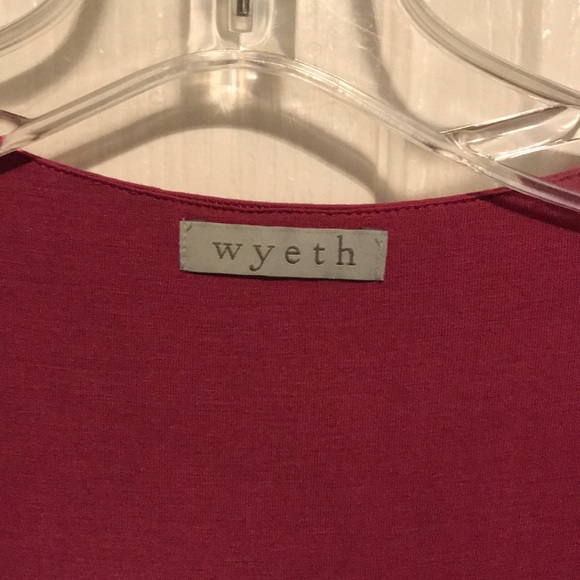 Wyeth trim fitting short dress size small  magenta - Picture 2 of 7